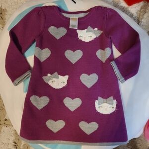 Gymboree sweater dress size 18-24 months